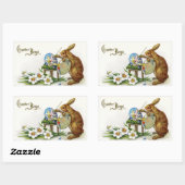  Pasen Rechthoekige Sticker (Vel)