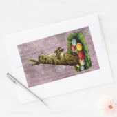 Pasen Rechthoekige Sticker (Envelop)