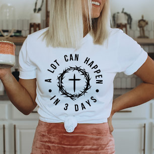 Pasen Religieus Christelijk Geloof Citaat T-shirt