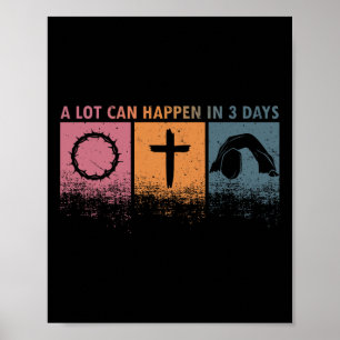 Pasen Religieus Er Kan Veel Gebeuren In 3 Dagen Vr Poster