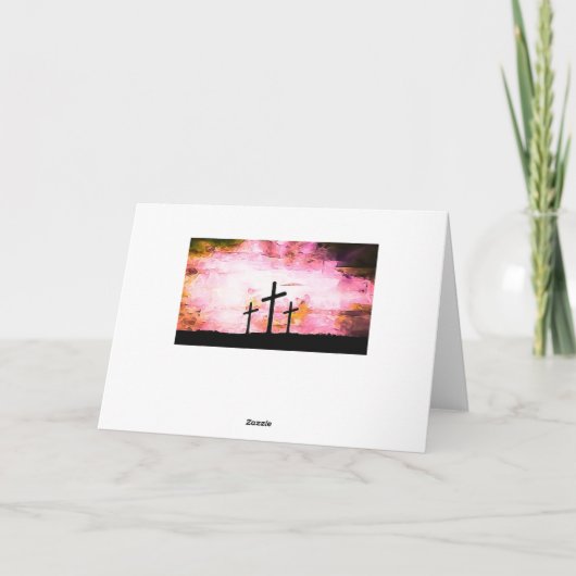 Pasen Religieuze kaart (Achterkant)