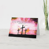 Pasen Religieuze kaart (Voorkant)