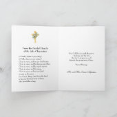 Pasen Religieuze Opstanding Jezus Gebed Vakantie Feestdagen Kaart (Binnen)