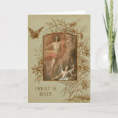 Pasen Religieuze Opstanding Zegeningen Gebed Feestdagen Kaart (Voorkant)