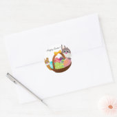 Pasen Ronde Sticker (Envelop)