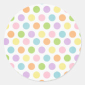 Pasen Ronde Sticker (Voorkant)