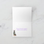 Pasen Rottweiler Feestdagen Kaart (Binnen)