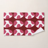 Pasen Roze Witte Paaseieren Gelukkig Pasen Bad Handdoek (Handdoek)