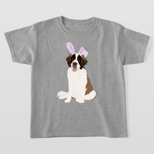 Pasen Saint Bernard T-shirt (Laagn)