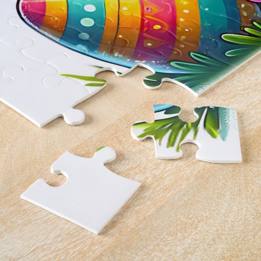 Pasen Saurus Rex Legpuzzel (Zijkant)