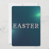 Pasen Schattige Eieren Uitnodiging (Achterkant)