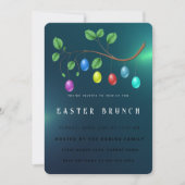 Pasen Schattige Eieren Uitnodiging (Voorkant)