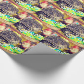 Pasen Schildpad Cadeaupapier (Hoek)