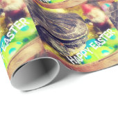Pasen Schildpad Cadeaupapier (Rol Hoek)