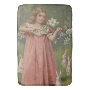 Pasen Schoonheden, Vintage Illustratie, 1898 Badmat
