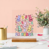 Pasen SE Spoedeisende Hulp Verpleegkundig Speciali Acryl Bord (Huwelijk)