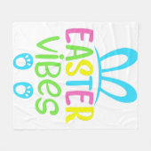 Pasen Sfeer Pastel Fleece Deken (Voorkant (Horizontaal))