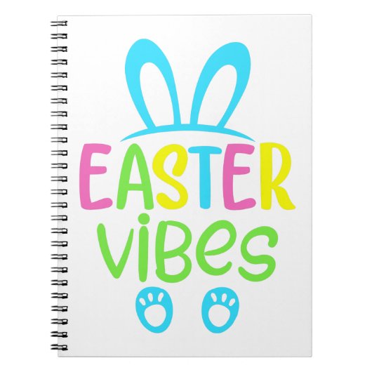 Pasen Sfeer Pastel Notitieboek (Voorkant)