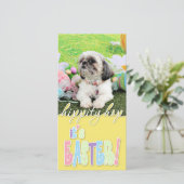 Pasen - Shih Tzu - Sophie Feestdagenkaart (Staand voorkant)
