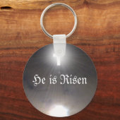 Pasen Sleutelhanger Hij is Risen Light Stream Cros (Voorkant)