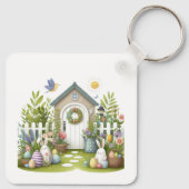 Pasen Sleutelhanger Konijn & Ei Lente Cadeau Sleut (Achterkant)