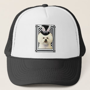 Pasen - Sommige Bunny houden van je - Bichon Frise Trucker Pet