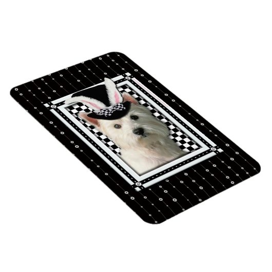 Pasen - Sommige konijn houdt van je - Westie Magneet (Rechterzijde)