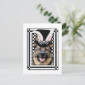 Pasen - Sommige konijntjes houden van je - Duitse  Feestdagenkaart (Staand voorkant)