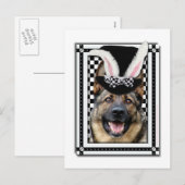 Pasen - Sommige konijntjes houden van je - Duitse  Feestdagenkaart (Voorkant / Achterkant)