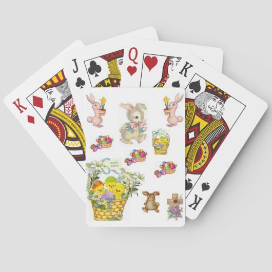 Pasen Speelkaarten Deck (Achterkant)