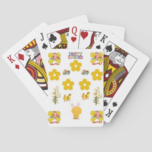 Pasen Speelkaarten Deck (Achterkant)
