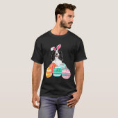 Pasen Springer Spaniel Bunny Ears Funny T-shirt (Voorkant volledig)