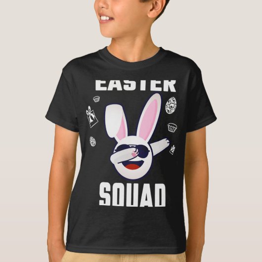 Pasen Squad Familie Matching Paasdag Groep Mannen T-shirt (Voorkant)