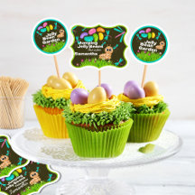Pasen stickerblad – Kleurrijke jelly beans