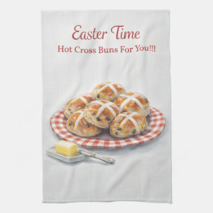 Pasen Theedoek   Warm Kerstbrood Keukencadeau