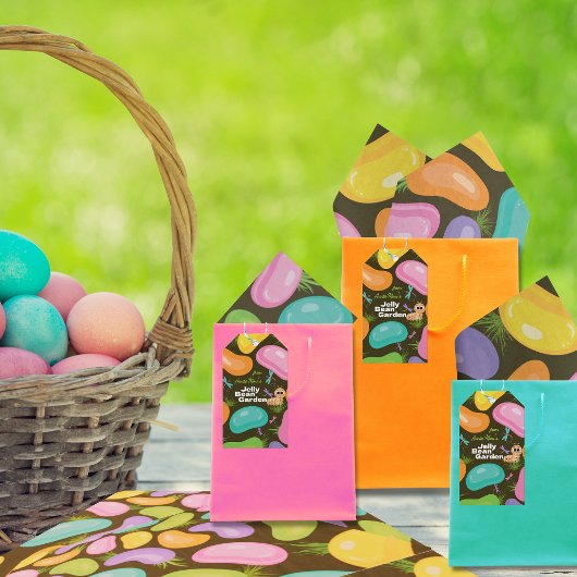 Pasen tissuepapier Jelly Bean Tuin