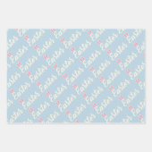 Pasen Typografie Inpakpapier Set Vel (Voorkant 2)