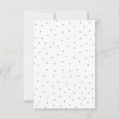 Pasen uitnodiging Cute Bunny Pretty Eieren (Achterkant)