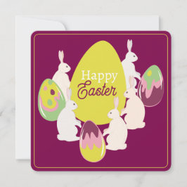 Pasen uitnodiging. kaart