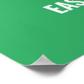 Pasen Uitverkoop Bord,  Personaliseer Uw Tekst Win Poster (Hoek)