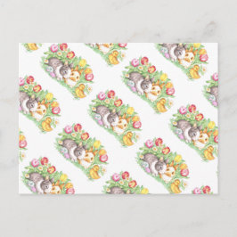 Pasen Vakantie Paashaas Ansichtkaart Feestdagenkaart