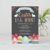 Pasen van de Jacht van de Jacht nodigt de Jacht ui Kaart (Staand voorkant)