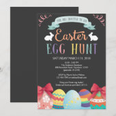 Pasen van de Jacht van de Jacht nodigt de Jacht ui Kaart (Voorkant / Achterkant)