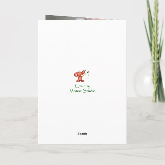 Pasen Verheugt zich dat Hij verrezen lentevogel is Feestdagen Kaart (Achterkant)