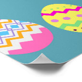 Pasen Verkoop Teken, Paashaas Easter Egg Poster (Hoek)