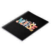 Pasen Verpleegster Stethoscoop Konijn Eieren Notitieboek (Linkerzijde)