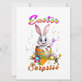 Pasen verrassing aankondiging (Voorkant)