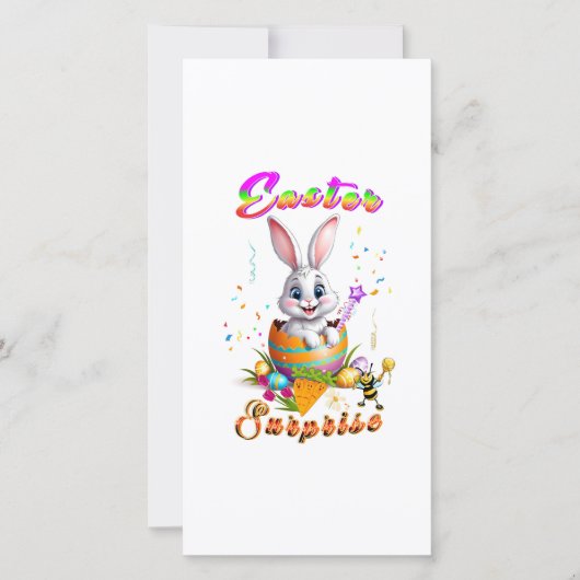 Pasen verrassing aankondiging (Voorkant)