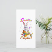 Pasen verrassing aankondiging (Staand voorkant)