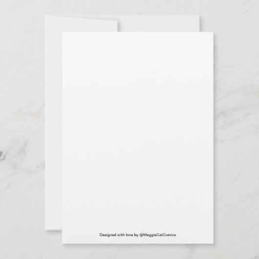 Pasen verrassing bedankkaart (Achterkant)